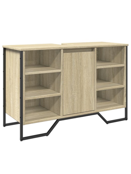 Koupelnová skříňka pod umyvadlo dub sonoma 91x35x60 cm kompozit