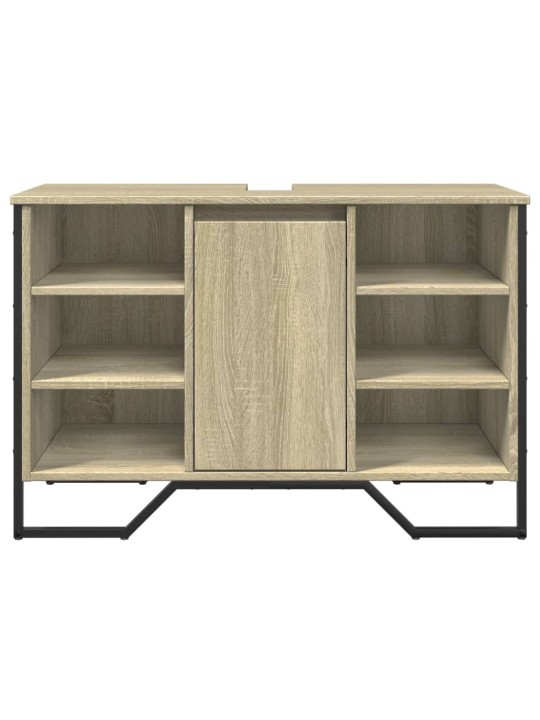 Koupelnová skříňka pod umyvadlo dub sonoma 91x35x60 cm kompozit