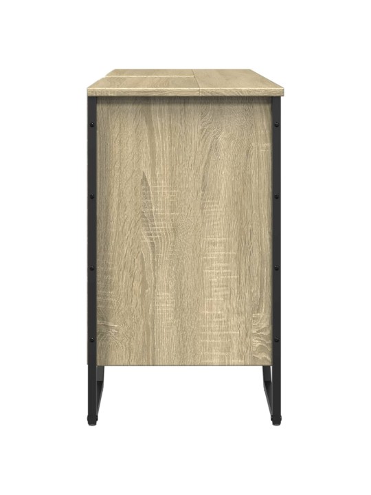 Koupelnová skříňka pod umyvadlo dub sonoma 91x35x60 cm kompozit