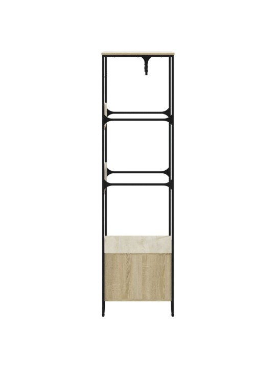 Šatní skříň dub sonoma 90 x 50 x 180 cm kompozitní dřevo