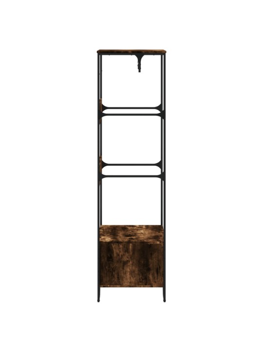 Šatní skříň kouřový dub 90 x 50 x 180 cm kompozitní dřevo