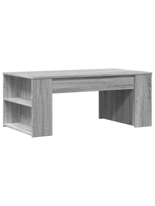 Konferenční stolek šedý sonoma 102x55x42 cm kompozitní dřevo