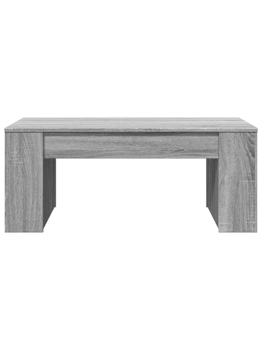 Konferenční stolek šedý sonoma 102x55x42 cm kompozitní dřevo