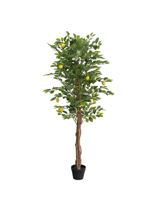 Umělý citronovník se 3 kmínky zelený 180 cm PP