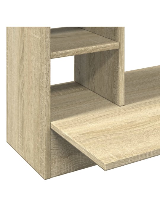 Nástěnný psací stůl dub sonoma 105x48x75 cm kompozitní dřevo
