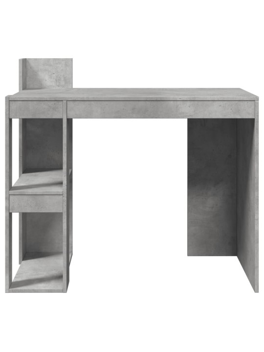Kancelářský stůl betonově šedý 103,5x56,5x94cm kompozitní dřevo
