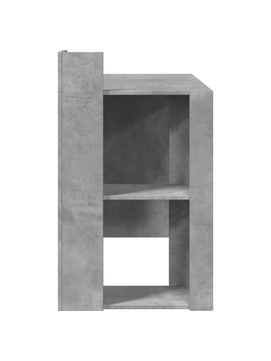 Kancelářský stůl betonově šedý 103,5x56,5x94cm kompozitní dřevo