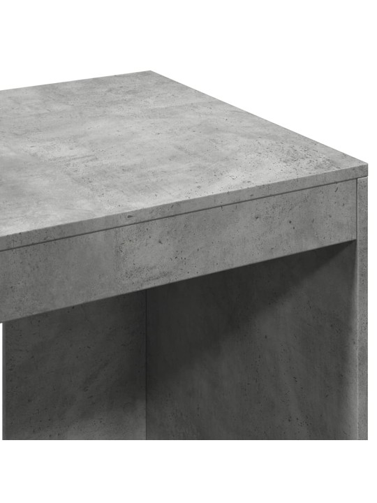 Kancelářský stůl betonově šedý 103,5x56,5x94cm kompozitní dřevo