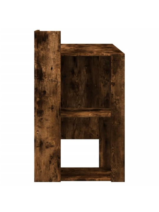 Kancelářský stůl kouřový dub 103,5x56,5x94 cm kompozitní dřevo