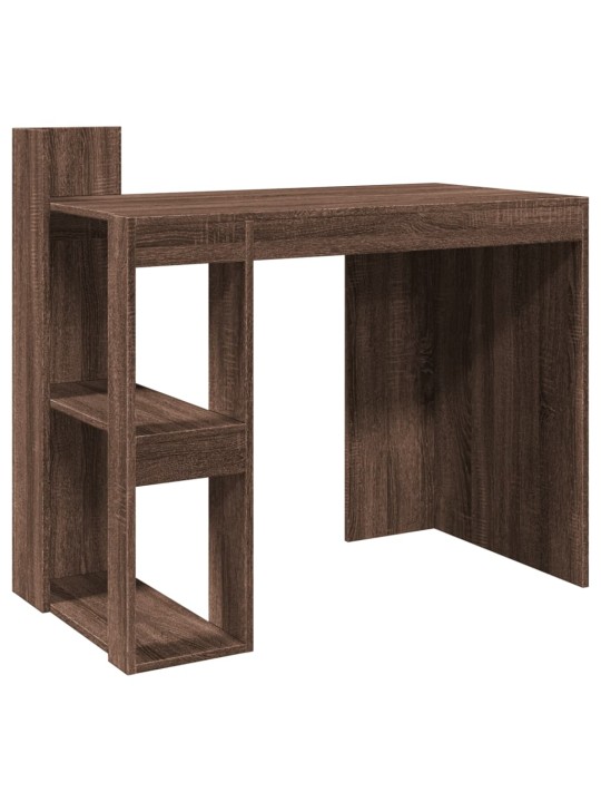 Kancelářský stůl hnědý dub 103,5x56,5x94 cm kompozitní dřevo