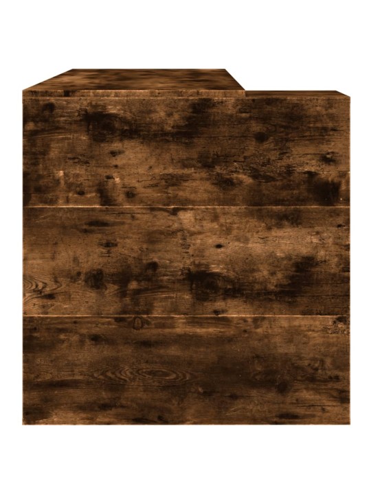 Psací stůl kouřový dub 123,5 x 73,5 x 75 cm kompozitní dřevo