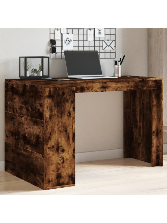 Psací stůl kouřový dub 123,5 x 73,5 x 75 cm kompozitní dřevo