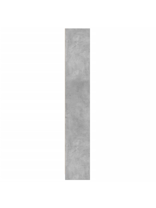 Knihovna betonově šedá 57 x 28,5 x 174 cm kompozitní dřevo