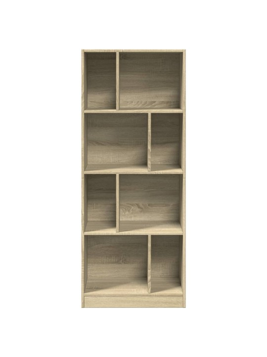 Knihovna dub sonoma 57 x 28,5 x 141 cm kompozitní dřevo