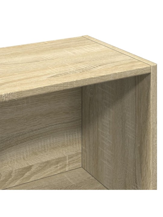 Knihovna dub sonoma 57 x 28,5 x 141 cm kompozitní dřevo