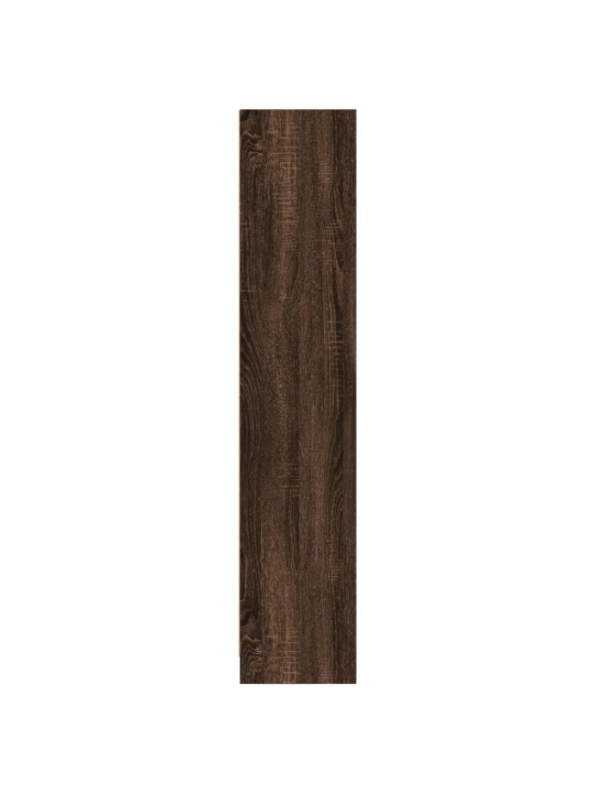 Knihovna hnědý dub 57 x 28,5 x 141 cm kompozitní dřevo