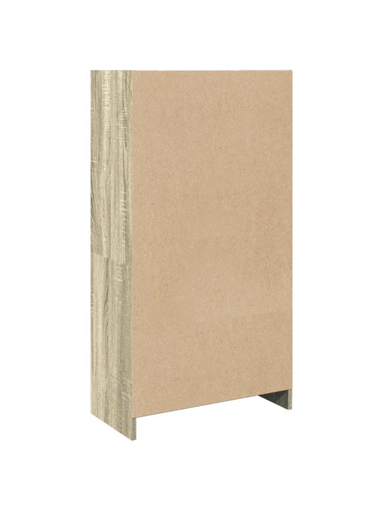 Knihovna dub sonoma 57 x 28,5 x 107,5 cm kompozitní dřevo
