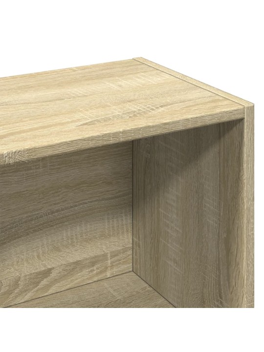 Knihovna dub sonoma 57 x 28,5 x 107,5 cm kompozitní dřevo