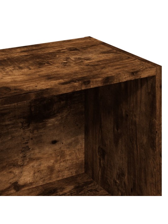 Knihovna kouřový dub 57 x 28,5 x 107,5 cm kompozitní dřevo
