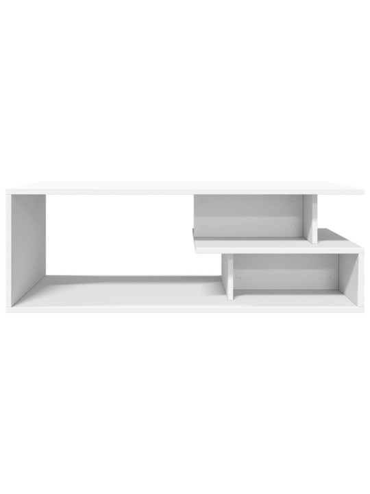 Konferenční stolek bílý 102 x 55 x 35 cm kompozitní dřevo