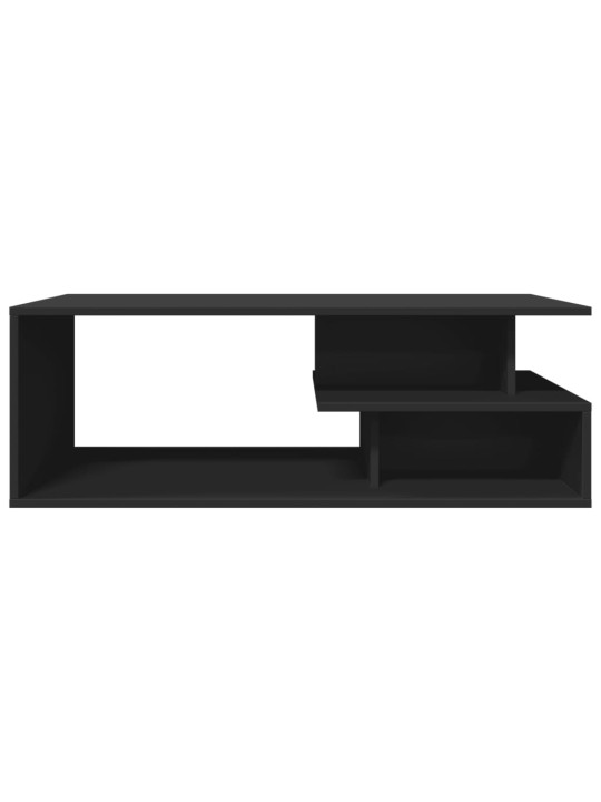 Konferenční stolek černý 102 x 55 x 35 cm kompozitní dřevo