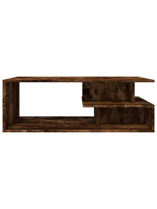 Konferenční stolek kouřový dub 102x55x35 cm kompozitní dřevo