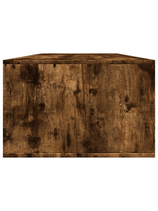 Konferenční stolek kouřový dub 102x55x35 cm kompozitní dřevo