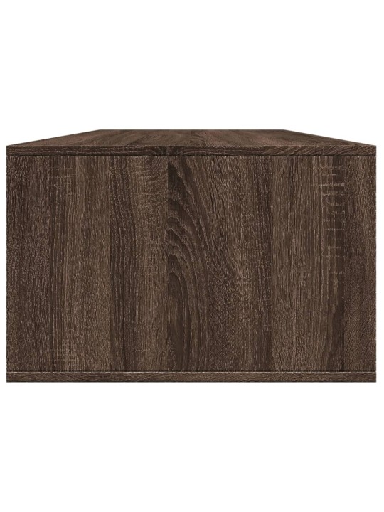 Konferenční stolek hnědý dub 102x55x35 cm kompozitní dřevo