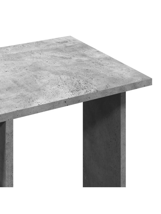 Šatní skříň na kolečkách betonově šedá 102x38x110 cm kompozit