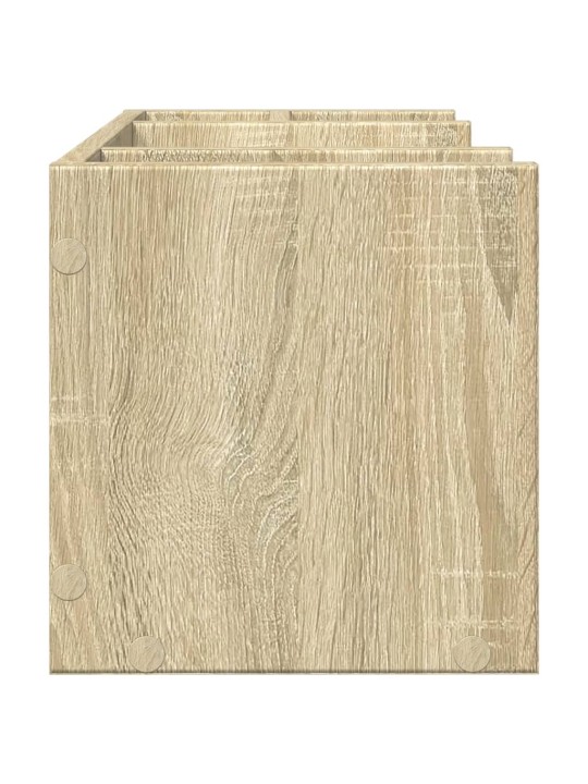 Stolní organizér dub sonoma 44,5 x 24 x 25 cm kompozitní dřevo