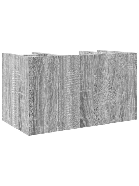 Stolní organizér šedý sonoma 44,5 x 24 x 25 cm kompozitní dřevo