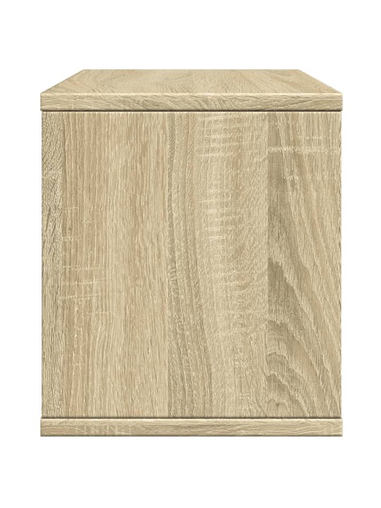 Stolní organizér dub sonoma 36 x 26 x 29,5 cm kompozitní dřevo