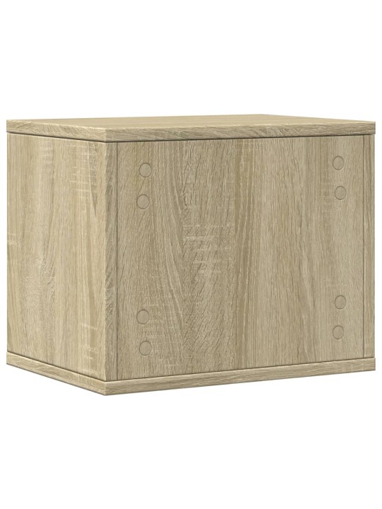 Stolní organizér dub sonoma 36 x 26 x 29,5 cm kompozitní dřevo