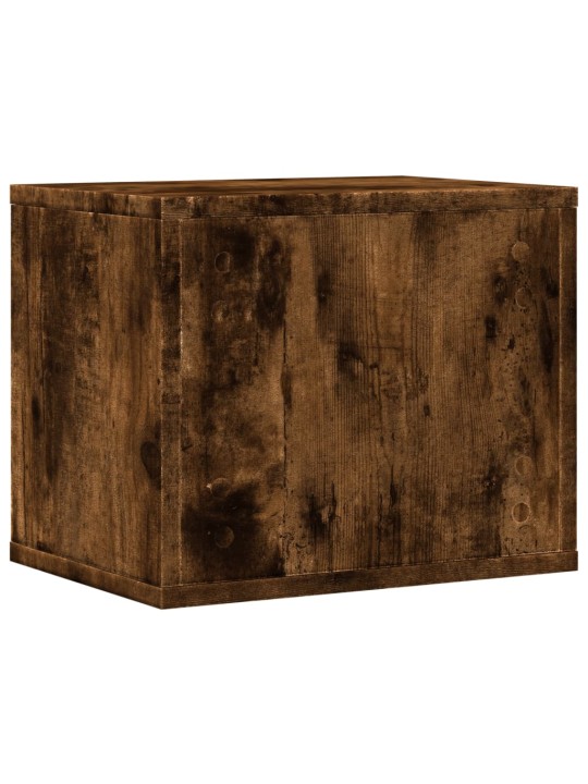 Stolní organizér kouřový dub 36 x 26 x 29,5 cm kompozitní dřevo