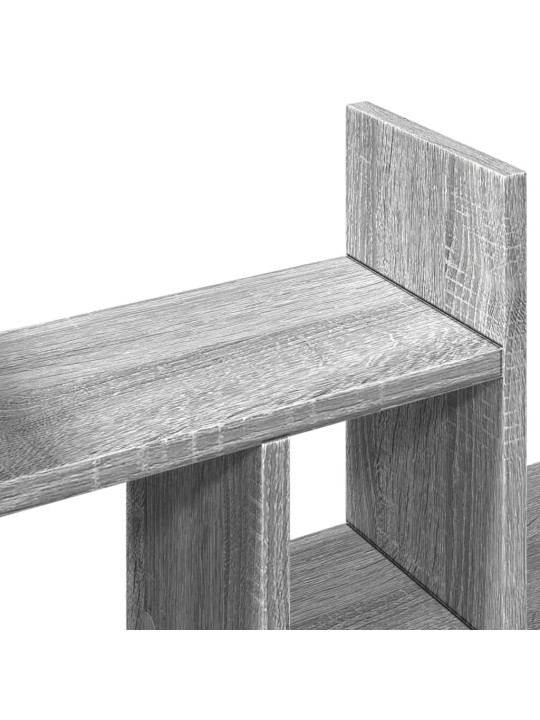 Stolní organizér šedý sonoma 34,5x15,5x35,5 cm kompozitní dřevo
