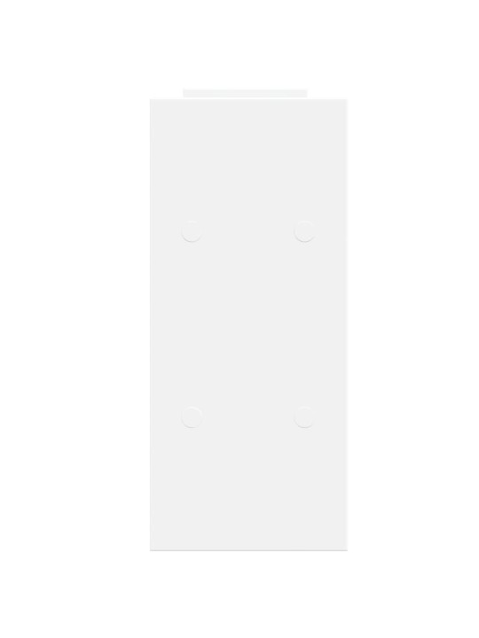 Stolní organizér bílý 38,5 x 17 x 39 cm kompozitní dřevo