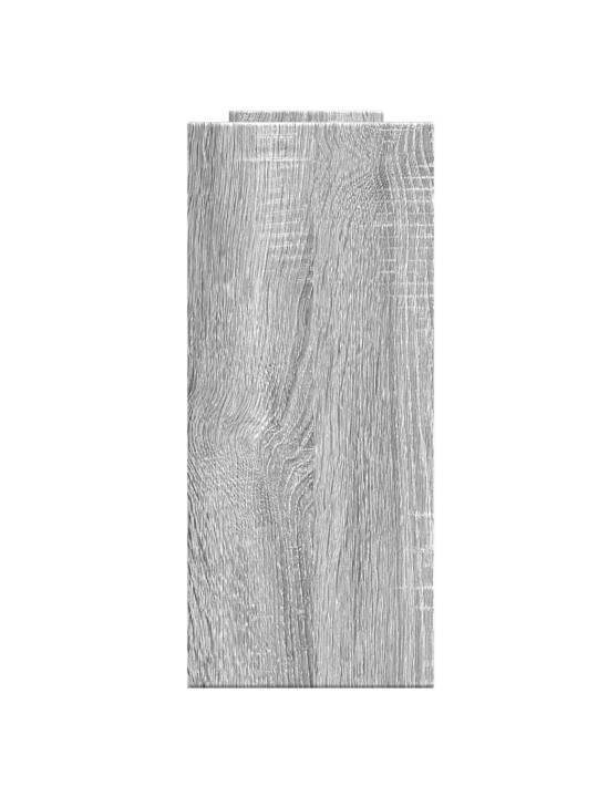 Stolní organizér šedý sonoma 38,5 x 17 x 39 cm kompozitní dřevo