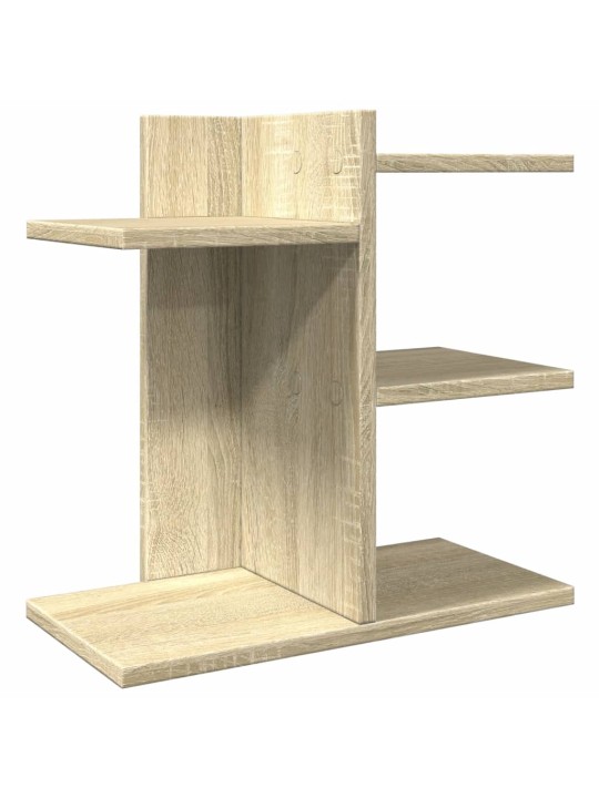 Stolní organizér dub sonoma 42 x 21,5 x 42 cm kompozitní dřevo