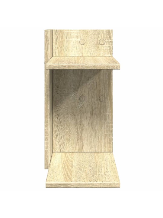 Stolní organizér dub sonoma 42 x 21,5 x 42 cm kompozitní dřevo