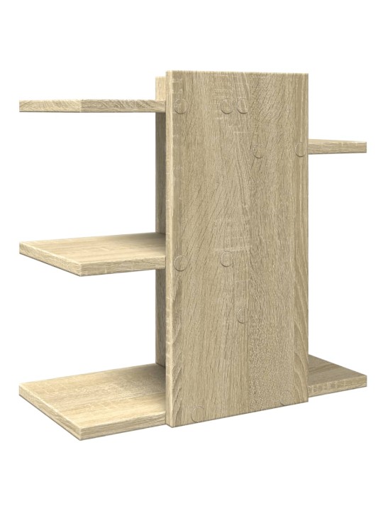 Stolní organizér dub sonoma 42 x 21,5 x 42 cm kompozitní dřevo