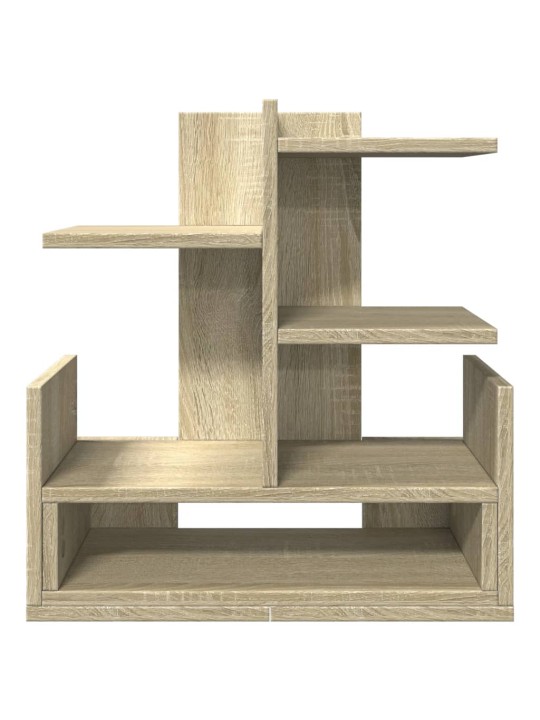 Stolní organizér dub sonoma 49 x 20 x 52,5 cm kompozitní dřevo