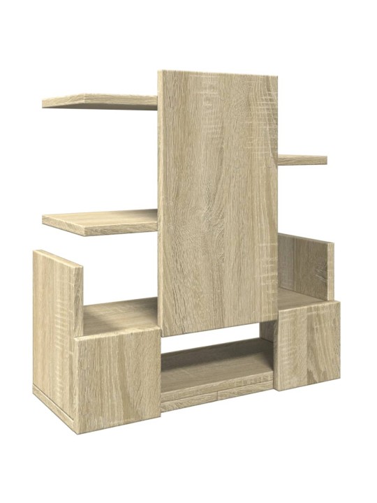 Stolní organizér dub sonoma 49 x 20 x 52,5 cm kompozitní dřevo