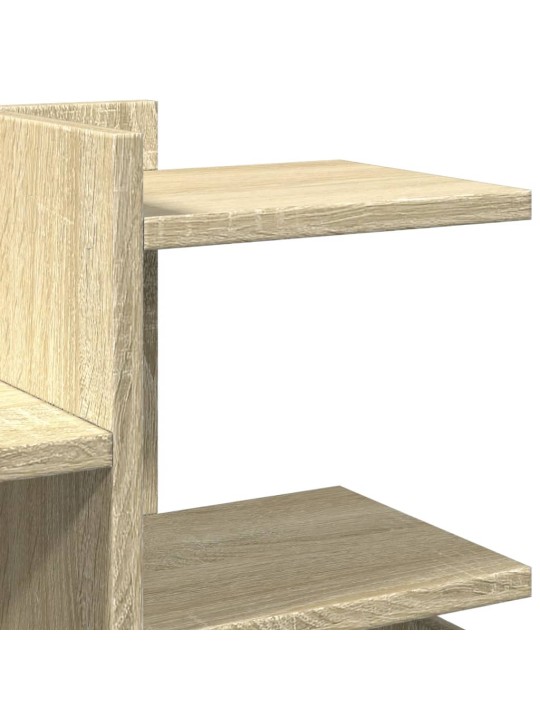 Stolní organizér dub sonoma 49 x 20 x 52,5 cm kompozitní dřevo