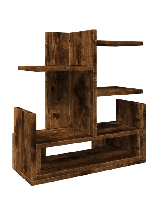 Stolní organizér kouřový dub 49 x 20 x 52,5 cm kompozitní dřevo