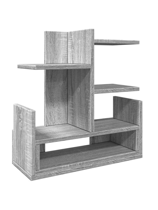 Stolní organizér šedý sonoma 49 x 20 x 52,5 cm kompozitní dřevo