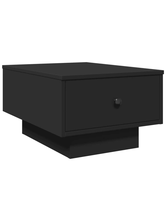 Konferenční stolek černý 60 x 45 x 31 cm kompozitní dřevo