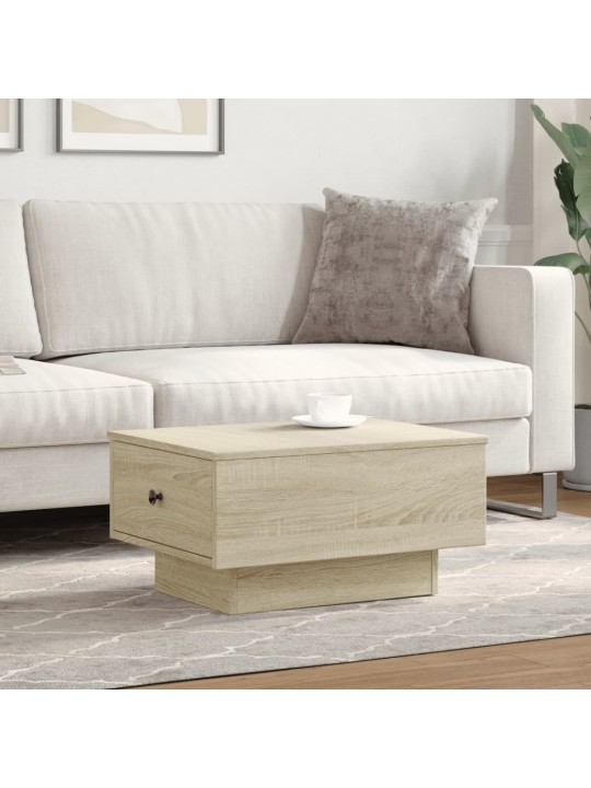 Konferenční stolek dub sonoma 60 x 45 x 31 cm kompozitní dřevo