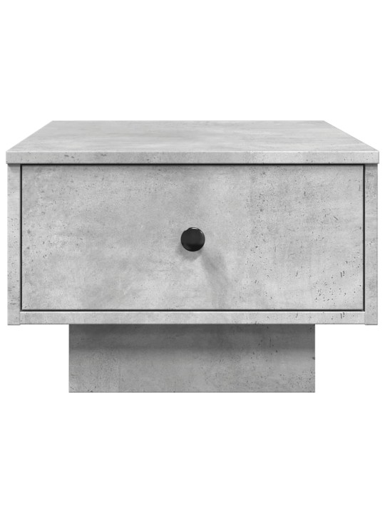 Konferenční stolek betonově šedý 60x45x31 cm kompozitní dřevo