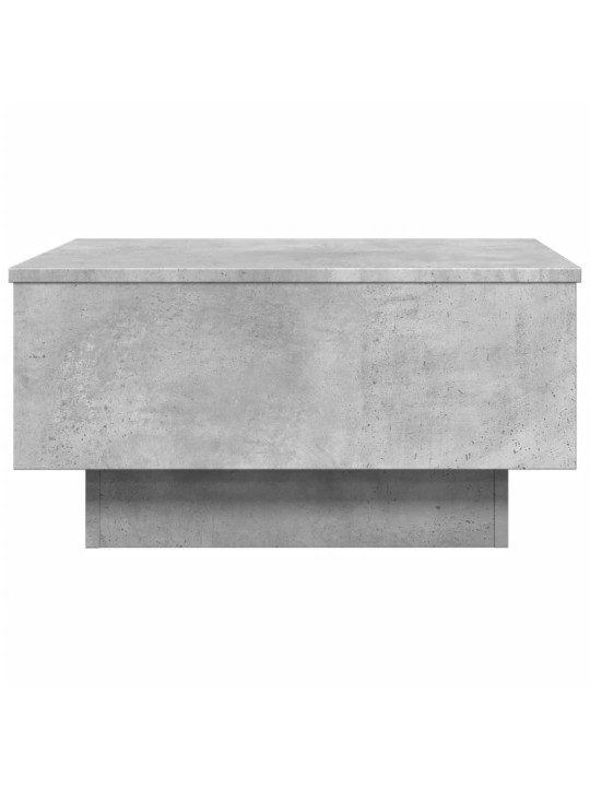 Konferenční stolek betonově šedý 60x45x31 cm kompozitní dřevo