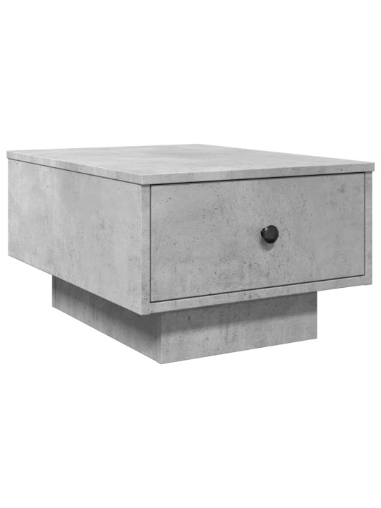 Konferenční stolek betonově šedý 60x45x31 cm kompozitní dřevo